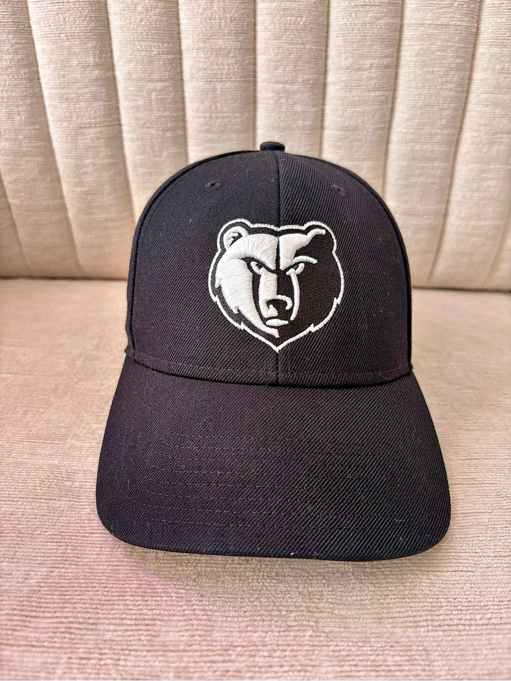 47 Brand Memphis Grizzlies NBA Hat Strapback Black Cap OSFA